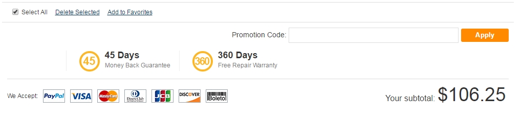 общая сумма купон гир бест